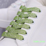 V&auml;rvilised s&auml;delevad lamedad kingapaelad sportlike jooksutossude jalatsite jaoks saapapaelad s&auml;delevad kingapaelad 1 cm laiusega kingapael 1 paar 100cm