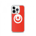 Coque iPhone &ndash; Tunisie &ndash; Drapeau &ndash; Souple &ndash; Mitmev&auml;rviline &ndash; &Uuml;hilduv iPhone 14 Pro