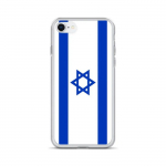 Coque pour iPhone - Drapeau d'Isra&euml;l - iPhone 6 - Silikoonist supp - Disain fin et l&eacute;ger - Maksimaalne kaitse
