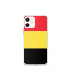 Coque T&eacute;lephone Drapeau Belgique &ndash; iPhone 12 mini
