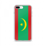 Coque iPhone &ndash; Mauritanie &ndash; Drapeau &ndash; Supp &ndash; Plastik l&auml;bipaistev &ndash; &Uuml;hilduv iPhone 7 Plus