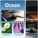 Uus elektromagnetiline deicer p&auml;ikeseenergia autol&otilde;hn, parf&uuml;&uuml;m, vastupidav kaunistus, k&otilde;rgekvaliteedilised autol&otilde;hnaga autotarvikud interj&ouml;&ouml;r