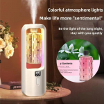 5 stiilis automaatne aroomihajuti l&otilde;hnaaine eeterlik &otilde;li aroomiteraapia masina desodoreerimine &otilde;huv&auml;rskendaja v&auml;rviline valgus elutoa tualettruum #Gardenia