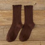 Tugevad sukkp&uuml;ksid s&auml;&auml;re keskosa pikkusega sokid, mugavad puuvillased s&uuml;gisesed pahkluu k&otilde;rged sokid Naiste sokid