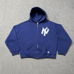 Vintage Pullover Kapuutsiga Pusad Meestele ja Naistele Streetwear Vabaaja Lai Kapuutsiga Pusa &Uuml;lem&otilde;&otilde;dulised Baggy Dressipluusid M sinine