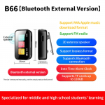 Mini Puutetundlik Spordi Bluetooth MP3 M&auml;ngija HIFI Muusikam&auml;ngija E-raamat FM Raadio Jooksmine Kaasaskantav M&auml;ngija Walkman MP4 8G-128G 128GB