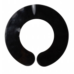 Silikoonist kaelakaitsesall, juuksel&otilde;ikuse &uuml;mbris, salongikrae, juuksev&auml;rvi sall, juuksurisalongi purunemiskindel padi, juuksuri l&otilde;ikem&auml;his