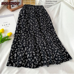 Vintage lilleline k&otilde;rge v&ouml;&ouml;kohaga A-Line seelik Kevadine elegantne &otilde;huke lahtine Midi seelik vabaaja t&auml;navar&otilde;ivad kontoriseelik Armas v&auml;listingimustes tutvumisseelik 3XL