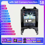 9,7-tolline Ossuret Android autoraadio Peugeot 3008 MPV 2010-2017 autostereo GPS Carplay Android Auto multimeedia intelligentne m&auml;ngija WIFI S8 8Core 8G 128G 360
