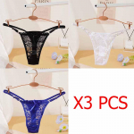 Reguleeritavad pitsist rihmad alusp&uuml;ksid Naiste seksikas pitsist aluspesu Ultra-&otilde;hukesed &otilde;mblusteta rihmad alusp&uuml;ksid pesu one size