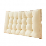 Voodipeatsipadi Voodipeatsi seljatugi elastse rihmiga Voodi taljetoe padi Diivanvoodi padi &Uuml;hiselamu magamistuppa Istumiseks Lugemiseks L kollane