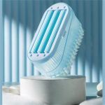 Multifunktsionaalne Seebikarp Vannitoa Rullharja T&uuml;&uuml;pi Seebialus Hoidik Pesuseebi &Auml;ravoolukarp Libisemiskindel Vahutaja Pesemiseks sinine