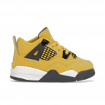 Air Jordan 4 Retro TD Lightning 2021 Beebi tossud Kollane Tour-Yellow Mitmev&auml;rviline BQ7670-700 27