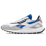 Keith Haring x Reebok Classic Leather Legacy AZ Tantsivad figuurid H&otilde;ljaku prindiga Unisex tossud Valge jalats-Valge Puhas-Hall-3 GZ1457 37.5