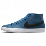 Nike Blazer Court Mid Premium SB Tume Marinaalsinine Unisex Tossud Must FB1378-408 42.5