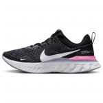 Nike React Infinity Run Flyknit 3 Must Jalgpallihall Roosa Meeste Tossud DZ3014-001 44.5
