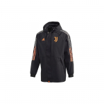 Adidas Juventus reisijope kapuutsiga meestele pealiskate must FR4202 S