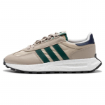 adidas Retropy E5 Imeline Beež Roheline Unisex Tossud Hall Collegiate-Green Tume-Sinine IG9992 44⅔