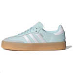adidas Naiste Sambae Peaaegu Sinine H&otilde;bedane Metallik Kummist Naiste Tennised Pilvevalge ID0435 40⅔