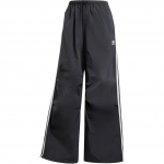Adidas Originals kolme triibuga kootud parashutip&uuml;ksid Mugavad pehmed vabaajap&uuml;ksid Naiste p&uuml;ksid Must IY7251 XL