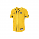 Jordan Dri-FIT NBA Golden State Warriors Statement Edition Logo Prindiga Hingav Kiiresti Kuivav L&uuml;hikeste Varrukatega Korvpallis&auml;rk Meeste topid DN9831-728 XS