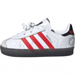 Hello Kitty x adidas Gazelle Comfort Sulgemisega EL I 50. aastap&auml;eva Beebi tossud Valge Pilvevalge Punane IH9956 27