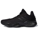 Adidas Pro Bounce 2018 Low Black Warrior Paeladega P&otilde;rutuskindlad libisemiskindlad madalad korvpallijalatsid Meeste tossud FW0905 46⅔