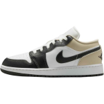 Air Jordan 1 Low GS Summit White Off Noir Laste tossud Rattan 553560-153 36