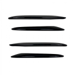 Mercedes-Benz W213 2016-2020 E200 260 300 jaoks ABS s&uuml;sinikkiust esikaitseraua splitter spoiler udutulede kaitse kerekomplekti tarvikud