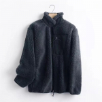 Mood Vabaaja Naiste Jakid Paks Soe Lahtised Mantlid Mees Naine Fliisjakk Mugav Streetwear V&auml;ljas S&uuml;gis Talv S