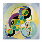 Obraz na pł&oacute;tnie robert delaunay okręgi 50x50 cm