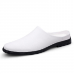 Moodsad Pehmed Hingavad Muller Kingad Uued Slip-On Poolkingad S&otilde;idu Vabaaja Kingad Meeste Laisad Loaferid Mugavus Mitmek&uuml;lgsed Tuhvlid Mokassiinid 36 valge