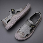 Suvised meeste sandaalid Ehtsast nahast Meeste vabaajajalatsid Meeste Meeste Nahast Sandaalid Meestele Rannajalatsid Rooma meeste kingad 46