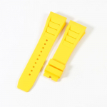 Silikoonist k&auml;ekella rihm Richard Mille meestele, reljeefne, veekindel, higikindel, suu kummist k&auml;ekella rihma tarvikud, 25mm randmerihm 25mm&With 5 Stars tools