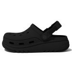 EVA Unisex Aukudega Kingad Slip-On K&otilde;rgendatud Paksude Taldadega Sussid Hingavad Mugavad V&auml;lissussid 40-41 black
