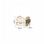 Liigutatav raamaturiiul mitmekorruseline koolikott riiul sahtli stiilis hoiurest lauaalune ratastega k&auml;ru suupistete hoiuk&auml;ru