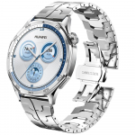 22mm Luxucu Metallrihm Huawei Watch GT 5 Pro GT5 GT4 GT3 GT2 jaoks Roostevabast terasest Rihm Huawei Watch 5/4/3Pro jaoks K&auml;ev&otilde;ru Correa Huawei Watch 5 46mm h&otilde;be