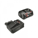 Pack Batterie 18V 2,5 Ah + chargeur AL 18V-44 - Bosch - POWER FOR ALL 18V roheline