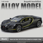 Simulatsioon 1/32 Bugatti Tourbillon Sulamist Sportauto Mudel Valatud Metallist Miniatuurne Voiture Lapsed Poiss M&auml;nguasi S&otilde;iduk S&uuml;nnip&auml;evakingitus