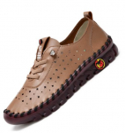 Mugavad ortopeedilised jalatsid naistele Loafers, polsterdatud ballett, naiste mokassiinid, naiste nahast s&otilde;idujalatsid, suur suurus 42 CN 35