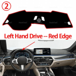 Autode armatuurlaua kate Armatuurlaua matt Paneeli alus Vaip Armatuurlaud UV-vastased matid BMW 5. seeriale G30 G31 2018-2023 Tarvikud