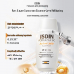 ISDIN Valgendav ja pigmentlaike v&auml;hendav p&auml;ikesekaitsekreem SPF50+ PA++++