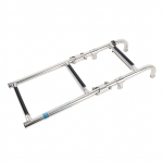 3 astmega kokkupandav paadi redel roostevabast terasest ahtripaigaldus t&auml;iustatud haarduvusega ujumisteki redel jahisadama kai jaoks