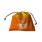 Used LOEWEPouch Orange/yellow cotton/leather Women