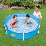 Piscine hors sol - BESTWAY - Mon premier cadre rond - Pour enfants - Bleu sinine