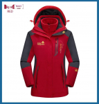 Jack Wolfskin Jie Lu 3-in-1 tormijakk: Fliisvoodriga S&uuml;gis/Talvine V&auml;litingimuste Paaride Jakk Meestele ja Naistele. L