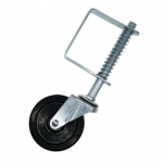 4-tolline kummisummuti 60 kg kandev&otilde;ime vedruga v&auml;rava ukse rattarullik 4Inch