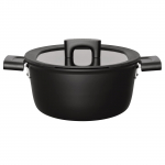 [Ametlikult imporditud] Fiskars 22cm pajaroog (kaanega), Induktsiooni-/gaasipliidiga &uuml;hilduv, mittekleepuv, Hard Face 1052227