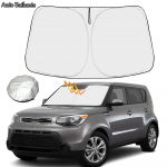 For Kia Soul  2022 2023 Car Sun shade Front Window Shade Cover Visor Windshield Sunshade 2023