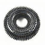 Vastupidavad koera n&auml;rimism&auml;nguasjad Kummist kriuksuja Agressiivne hammaste puhastamine Mittetoksiline TPR koeram&auml;nguasjad Molaarhammustuse kummist n&auml;rimispall 10cm must